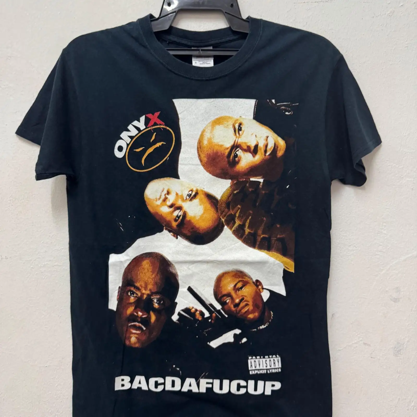 Band Tee Faded 90S - Vintage 90s Onyx Bacdafucup Hardcore Hip