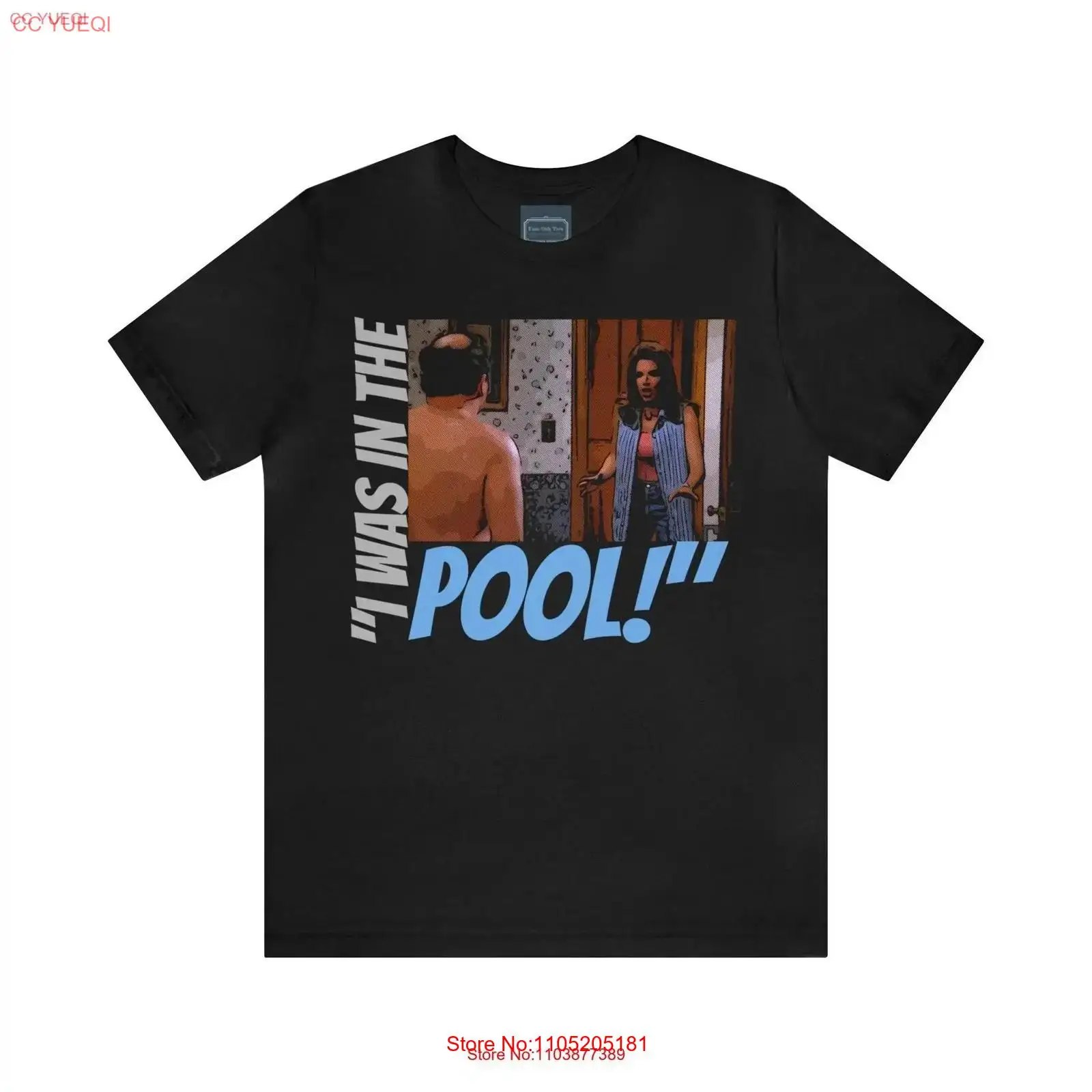 Vintage Fashion Quotes Short - Jersey T Shirt Seinfeld tv show