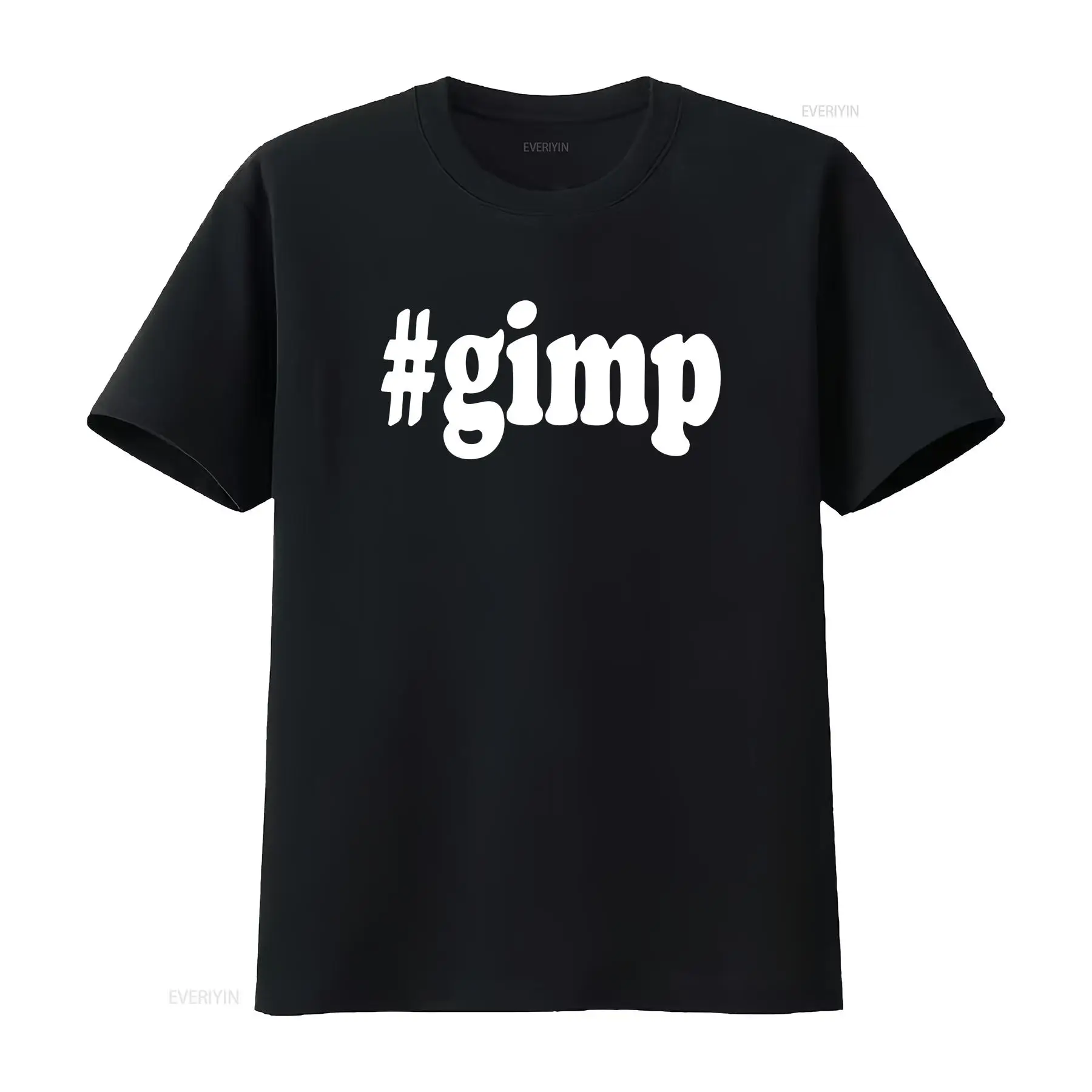Vintage Fashion Hashtags - gimp T shirt Hashtag Funny Black