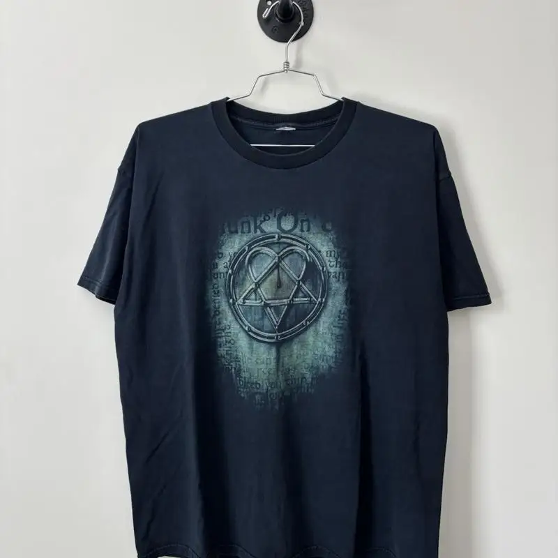 Vintage HIM T Shirt Men Äôs XL - огляд і ціна Band Tee Faded 90S