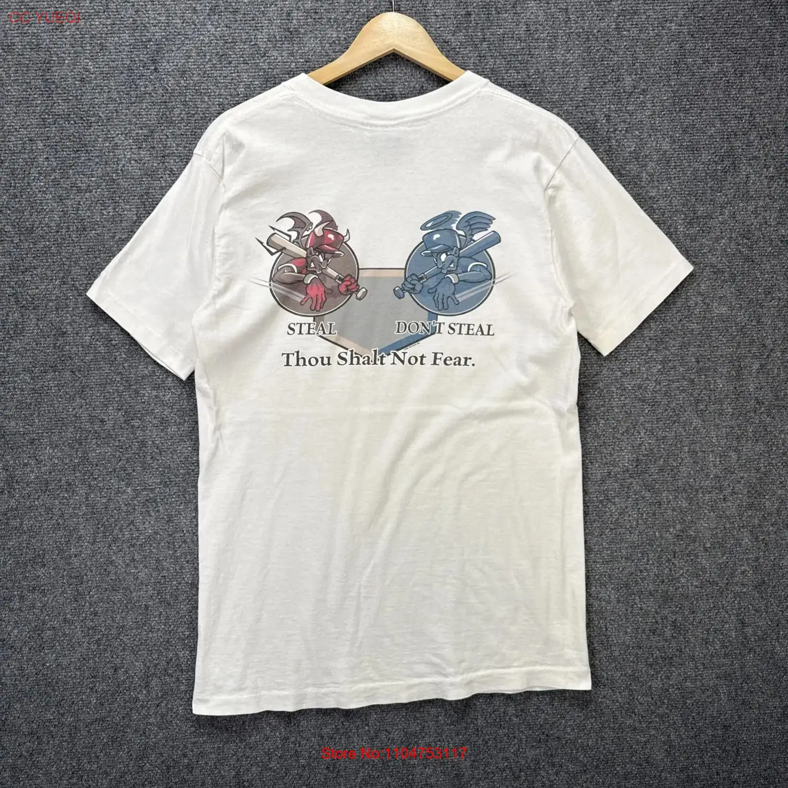Vintage No Fear T Shirt Mens M - огляд і ціна Vintage Fashion Quotes Short