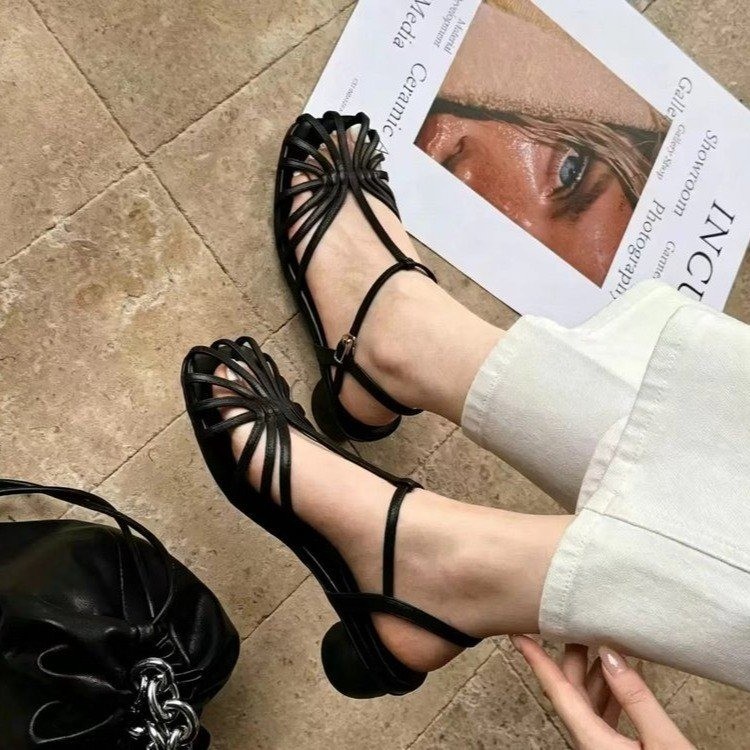 French-style Vintage Woven Toe - огляд і ціна Vintage Fashion Style
