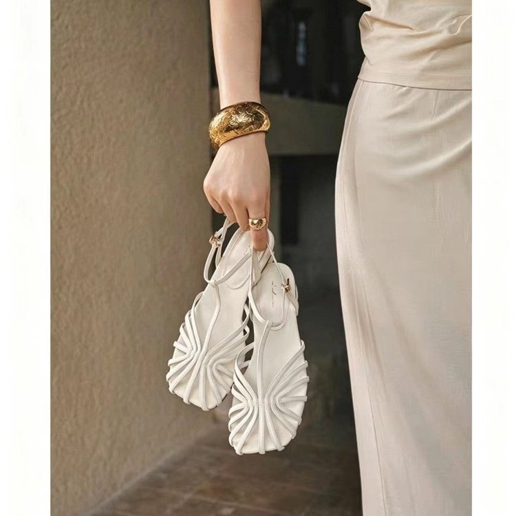 French-style Vintage Woven Toe - огляд і ціна Vintage Fashion Style