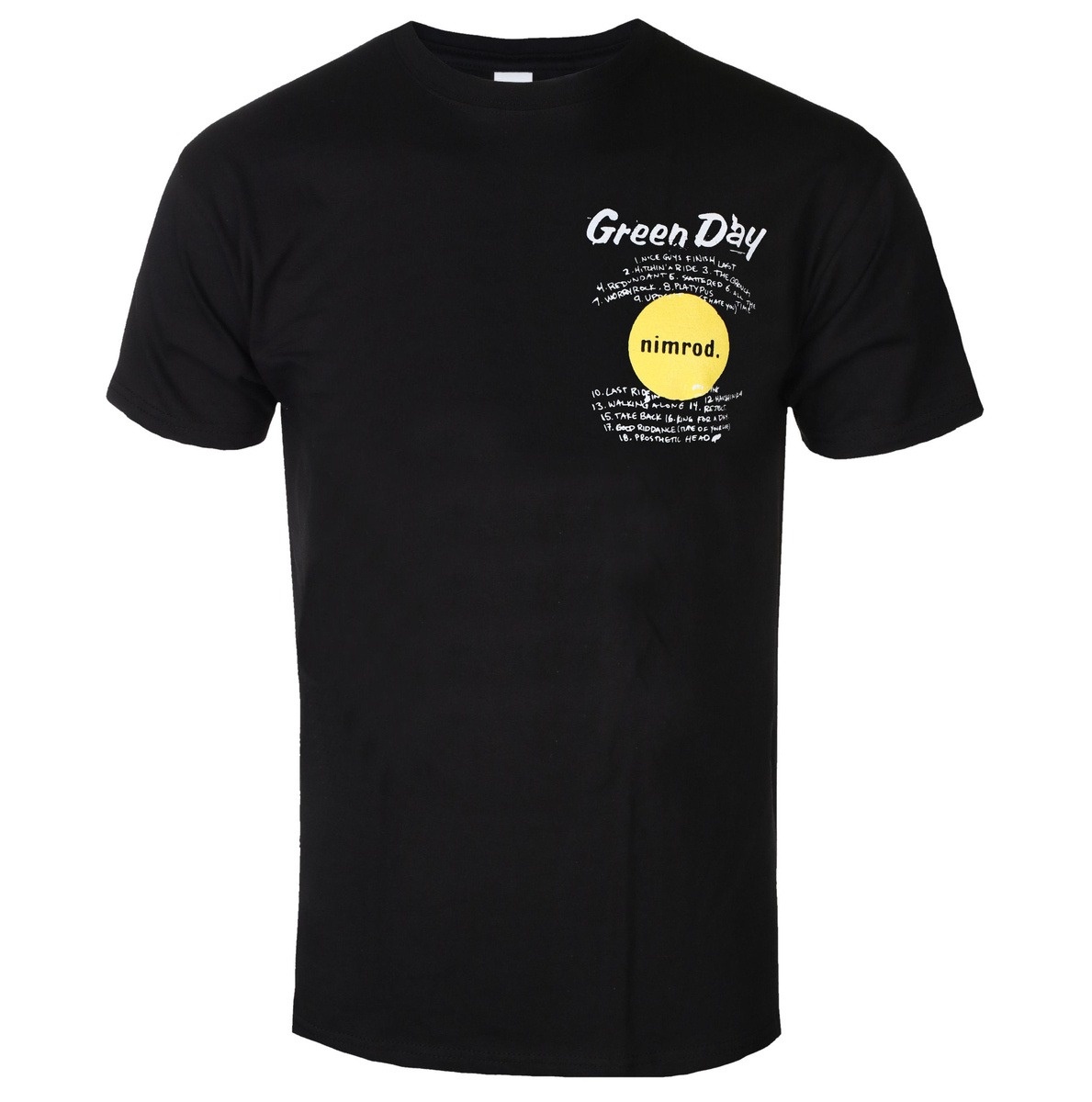Green Day Distressed Faded Ban - огляд і ціна Band Tee Faded 90S