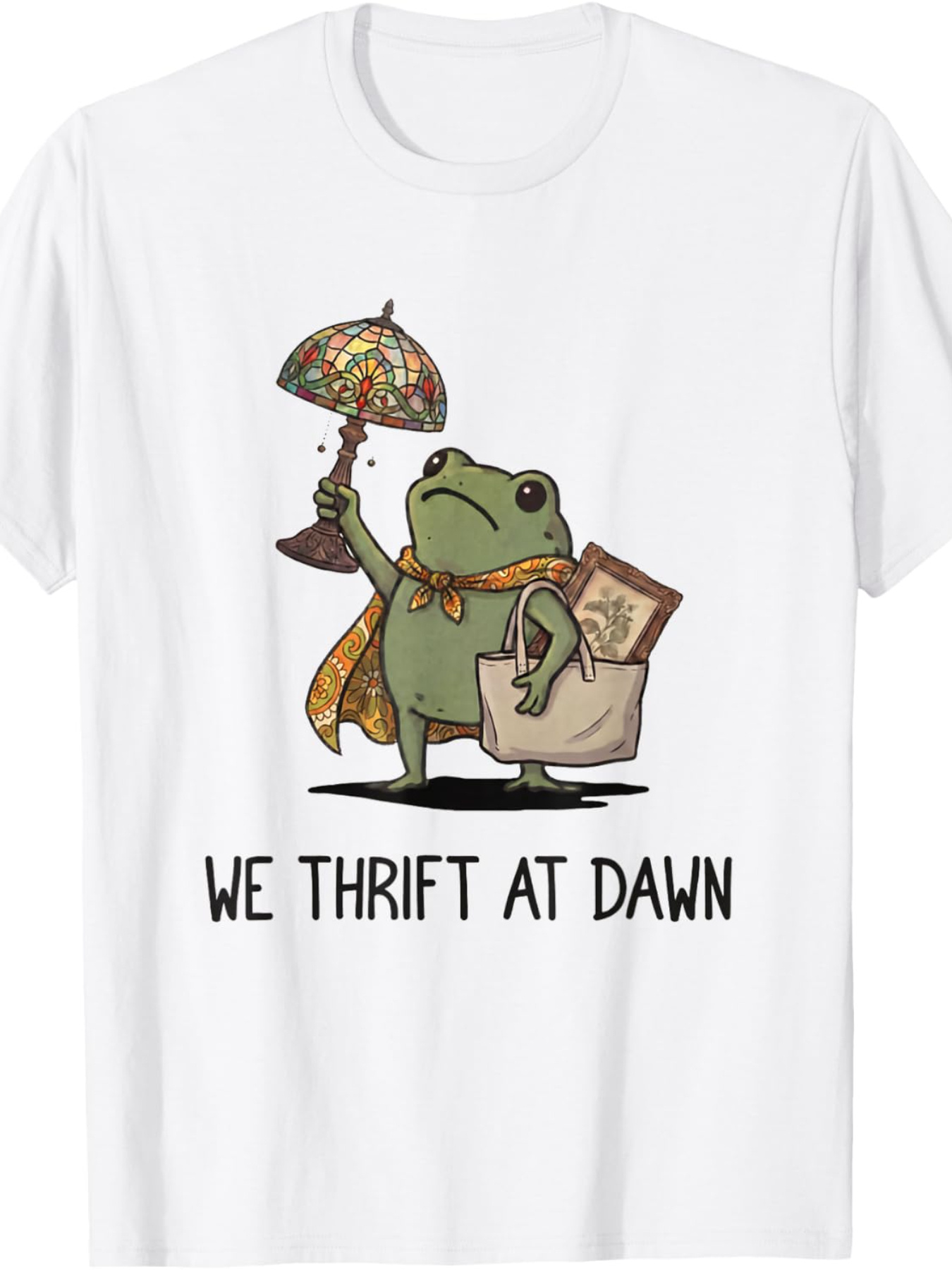 We Thrift at Dawn Funny Frog T - огляд і ціна Thrift Vintage Fashion Usa