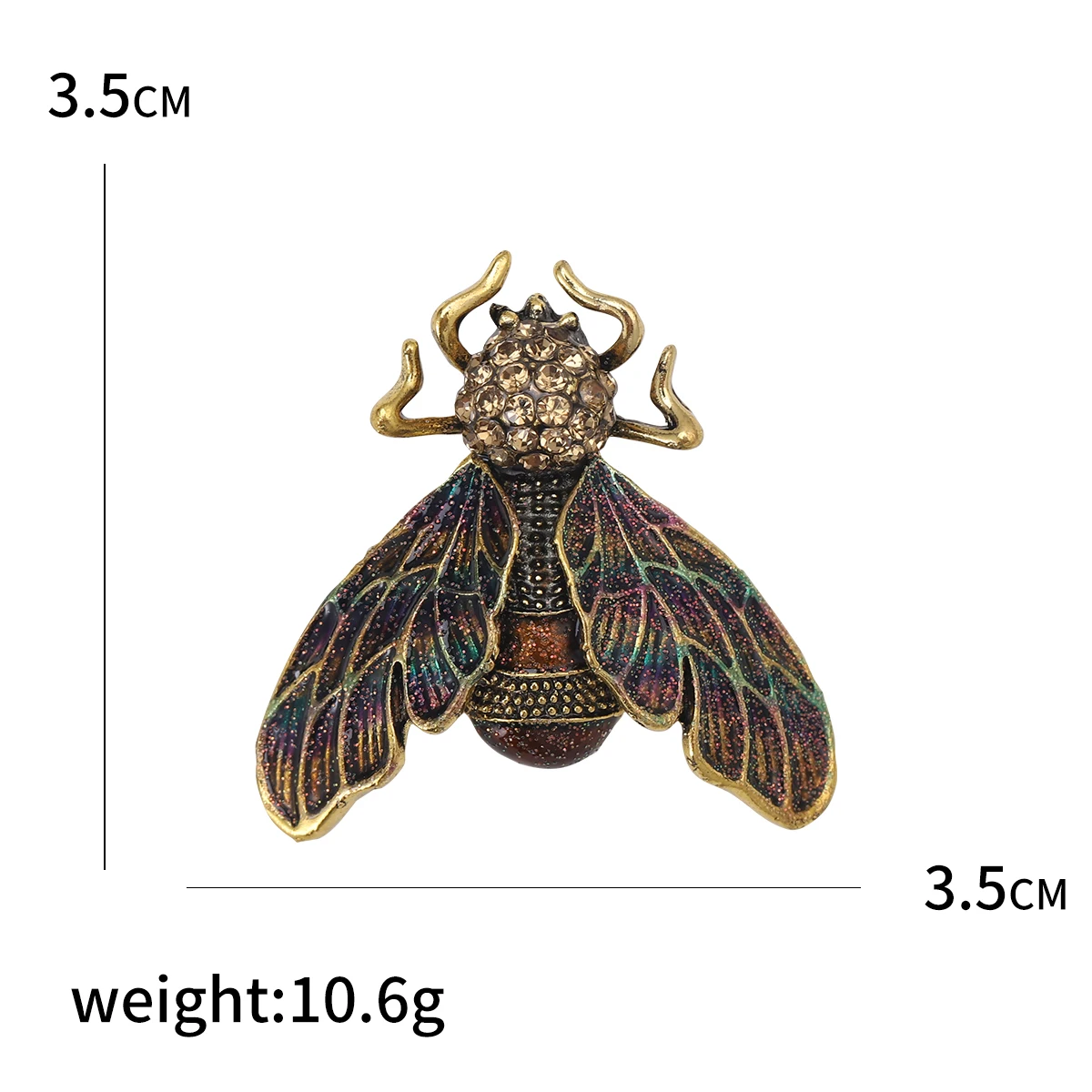 Vintage Rhinestone Bug Brooche - огляд і ціна Vintage Fashion Bug