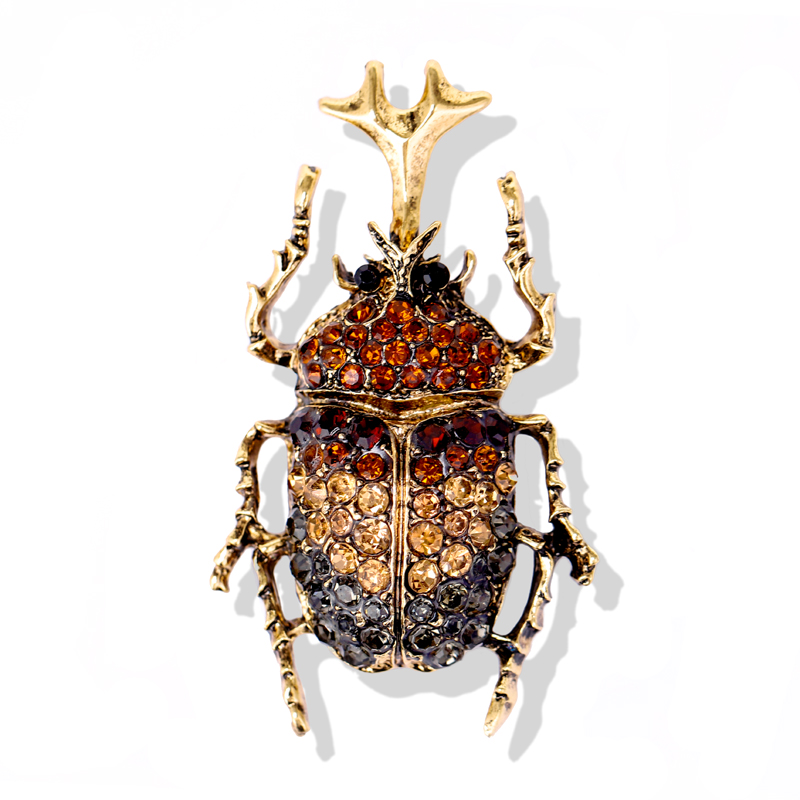 High-end Beetles Enamel Pin Rh - огляд і ціна Vintage Fashion Bug