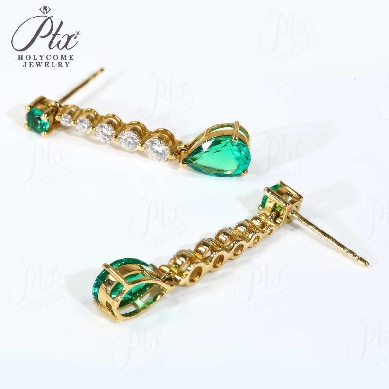 Custom Earrings Lab Grown Gems - огляд і ціна Vintage Fashion Outlet