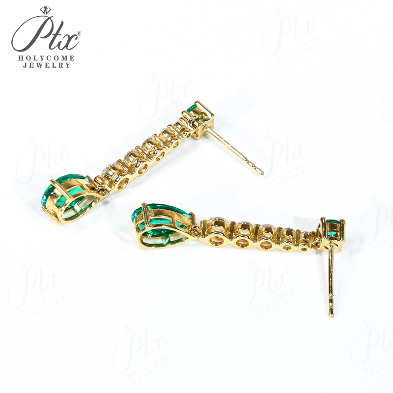 Custom Earrings Lab Grown Gems - огляд і ціна Vintage Fashion Outlet