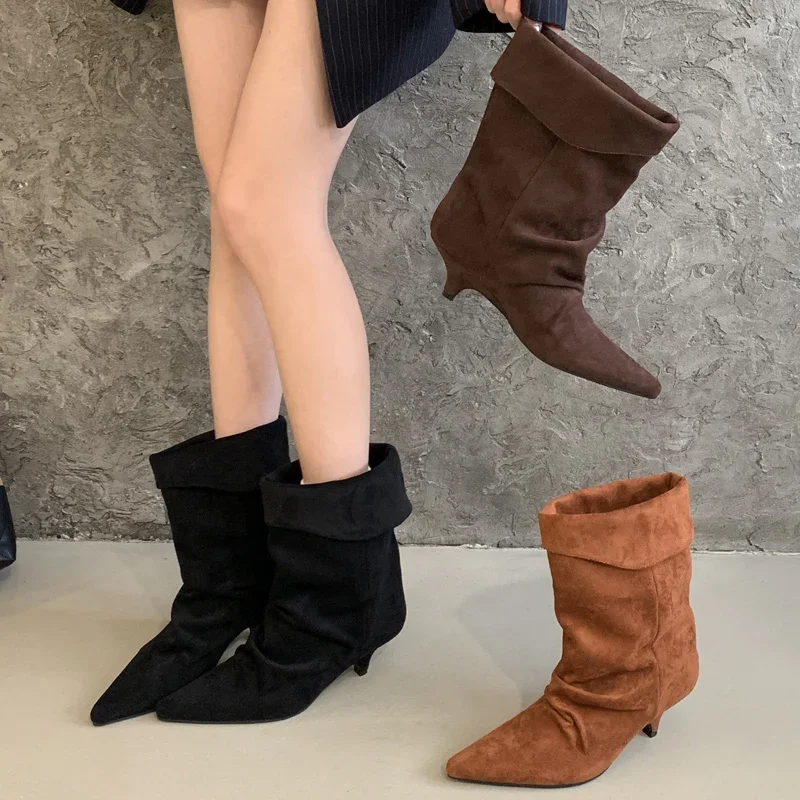 Aneikeh Winter Pointed Toe Thi - огляд і ціна Vintage Fashion Style