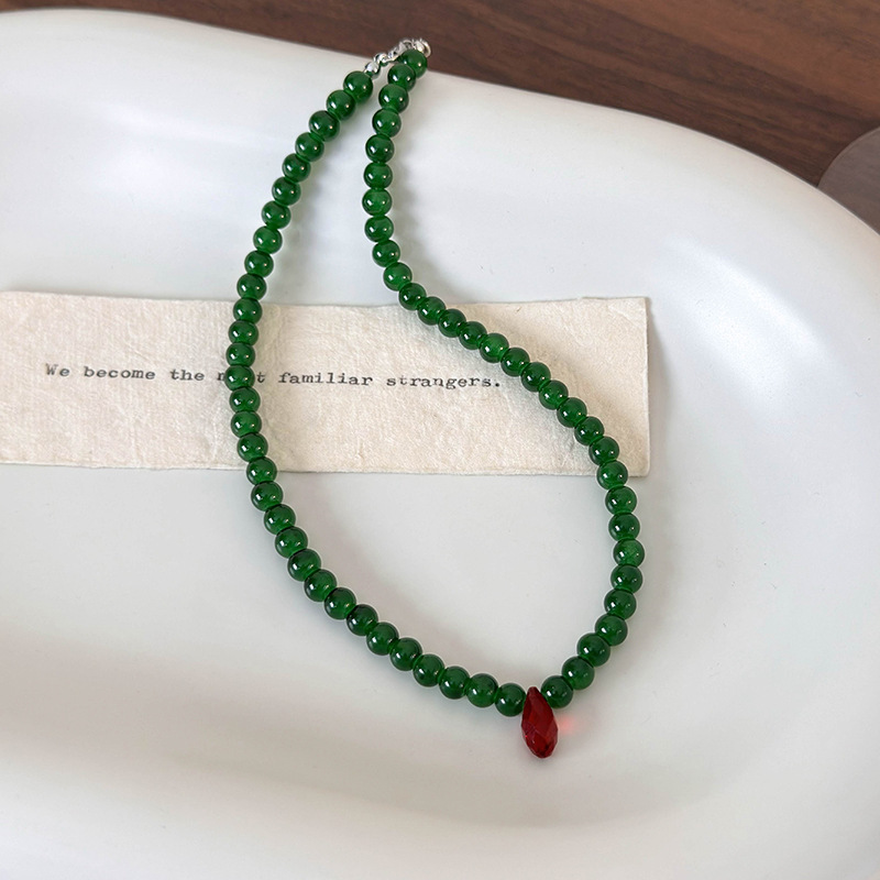 Vintage Green Beaded Necklace  - огляд і ціна Vintage Fashion Looks