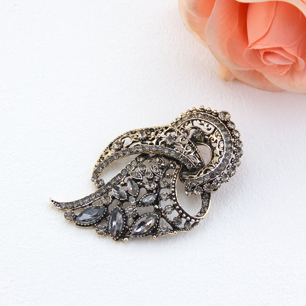 Vintage Gray Crystal Turkish B - огляд і ціна Vintage Fashion Hijab