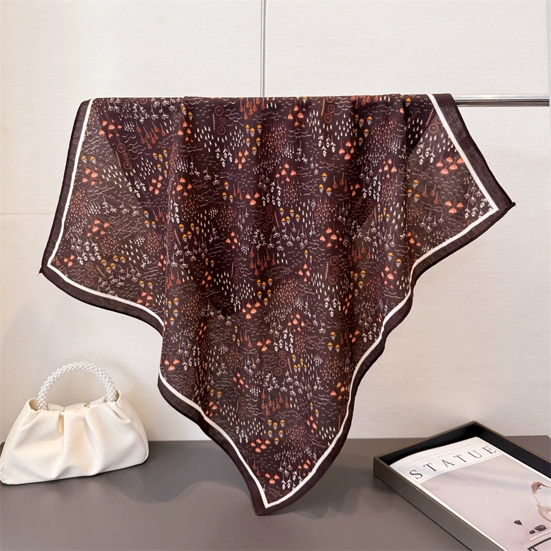 68cm Small Square Feminine Sca - огляд і ціна Vintage Fashion Hijab