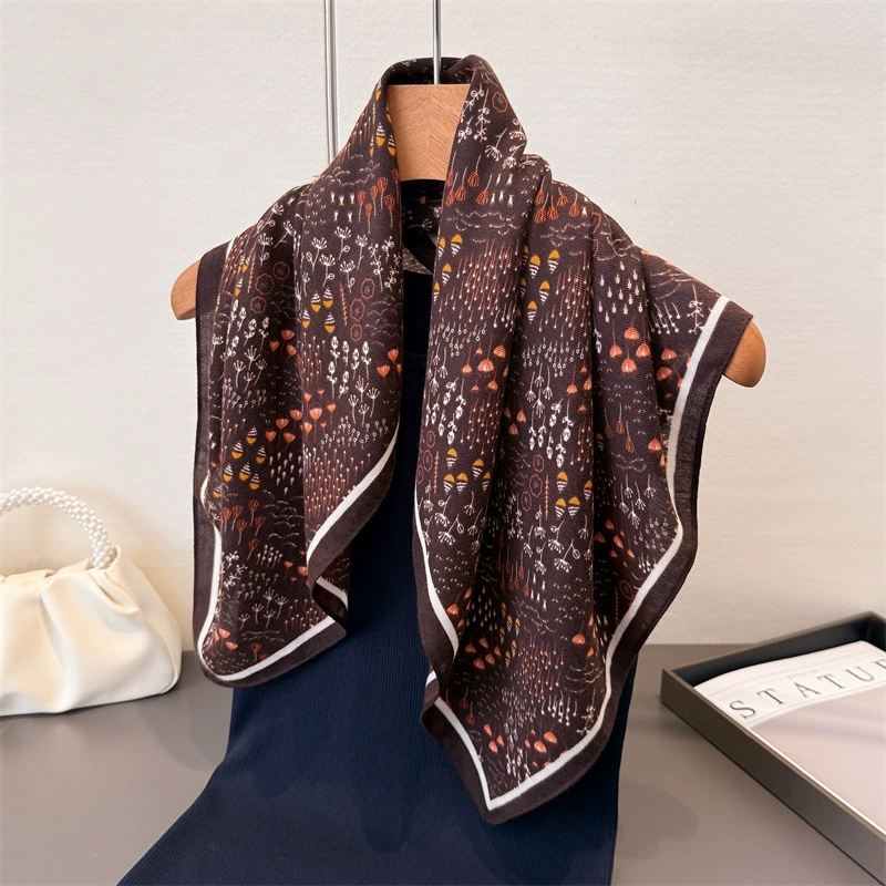 68cm Small Square Feminine Sca - огляд і ціна Vintage Fashion Hijab