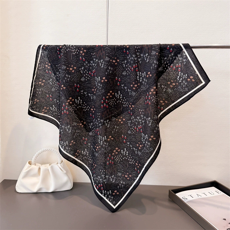 68cm Small Square Feminine Sca - огляд і ціна Vintage Fashion Hijab