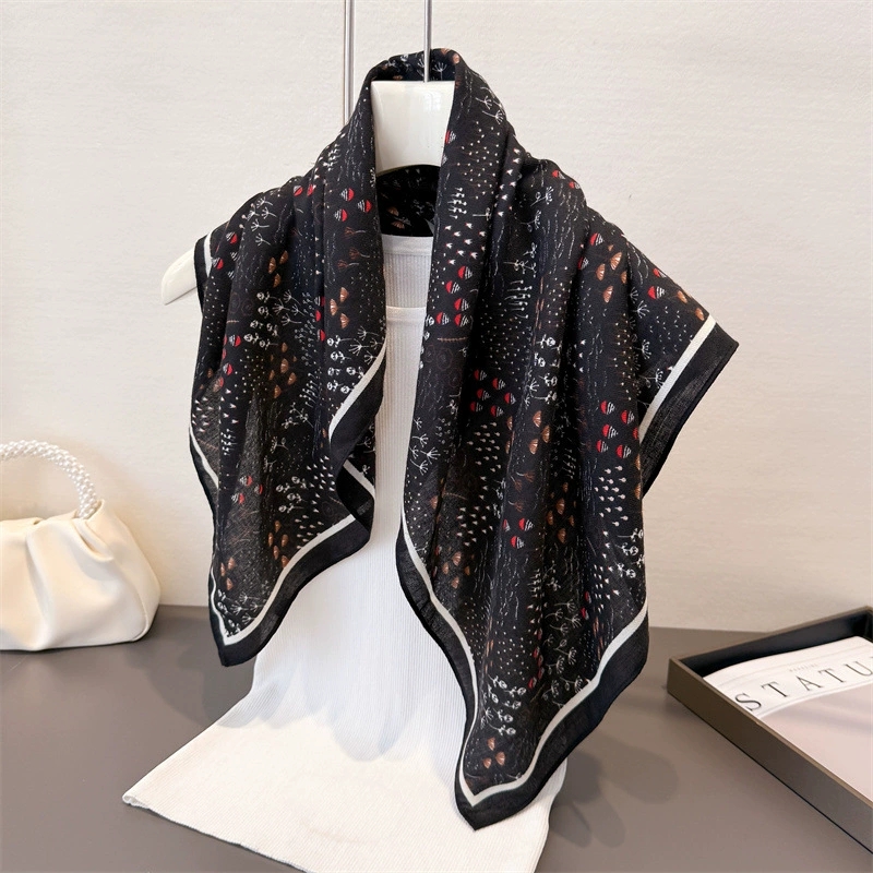 68cm Small Square Feminine Sca - огляд і ціна Vintage Fashion Hijab
