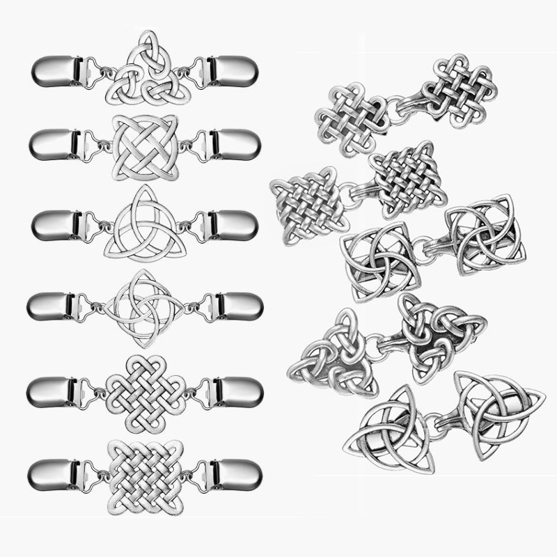 Vintage Sweater Clips Celtic K - огляд і ціна Vintage Fashion Postcards