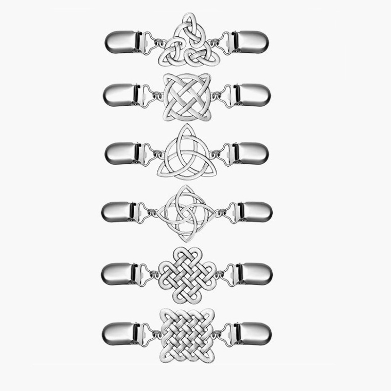 Vintage Sweater Clips Celtic K - огляд і ціна Vintage Fashion Postcards
