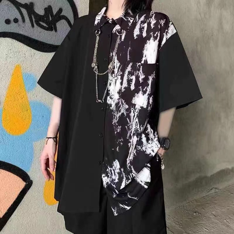 Arens Techwear Men's Summer Su - огляд і ціна Tie Dye Shirt Vintage