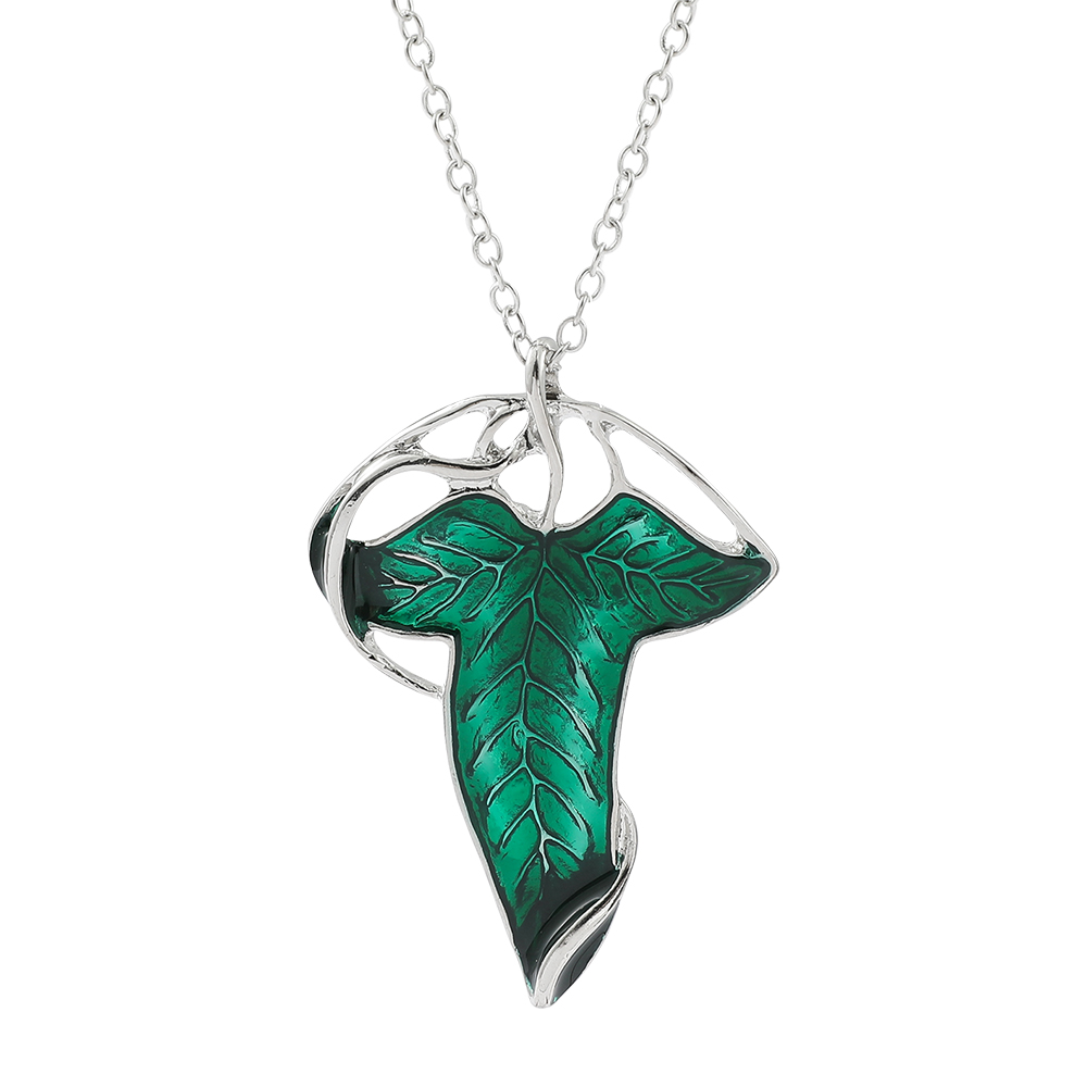 Vintage Green Leaf Pendant Nec - огляд і ціна Vintage Fashion Jewelry