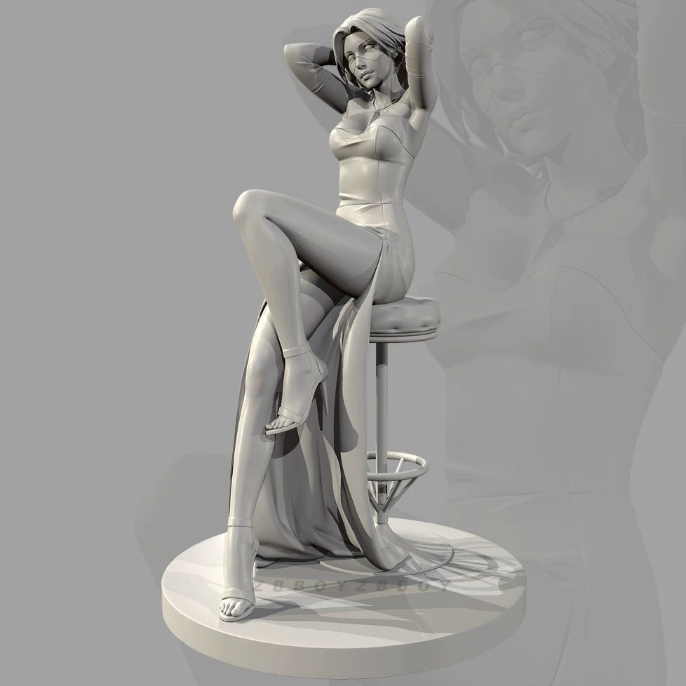 50mm 75mm 90mm 3D Printed Mode - огляд і ціна Vintage Fashion Doll
