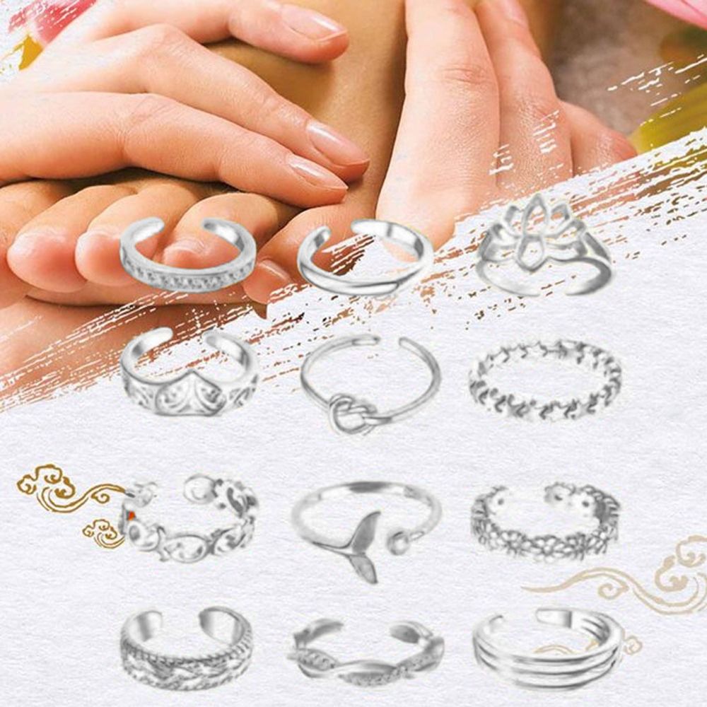 Alloy Beach Foot Accessories L - огляд і ціна Vintage Fashion Rings For Women