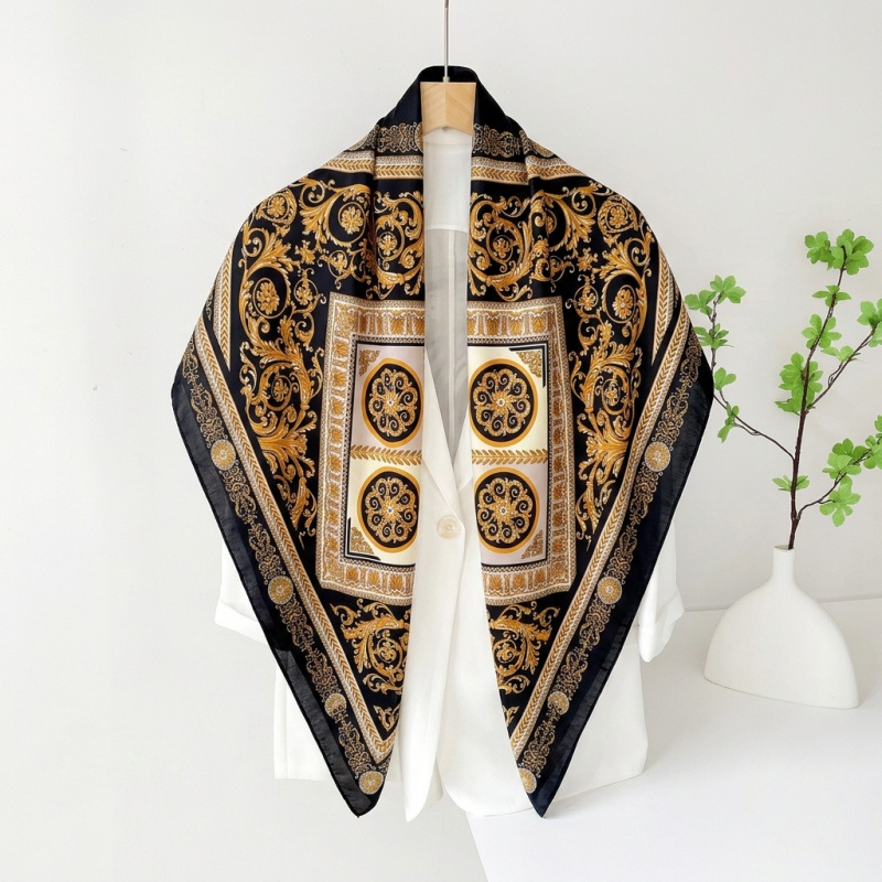 Vintage Satin Square Scarf Wom - огляд і ціна Vintage Fashion Hijab