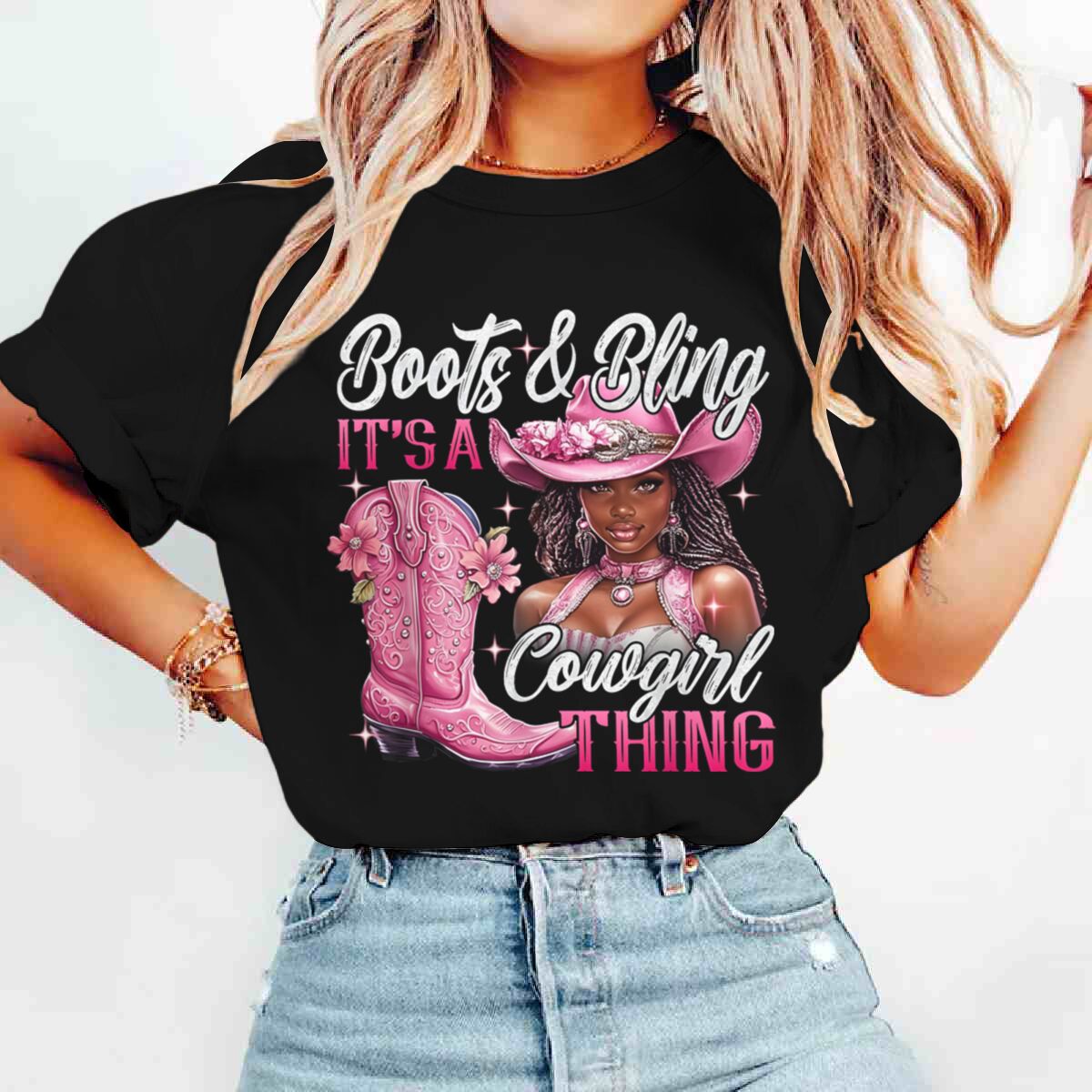 Retro Boots & Bling its a Cowg - огляд і ціна Tie Dye Shirt Vintage