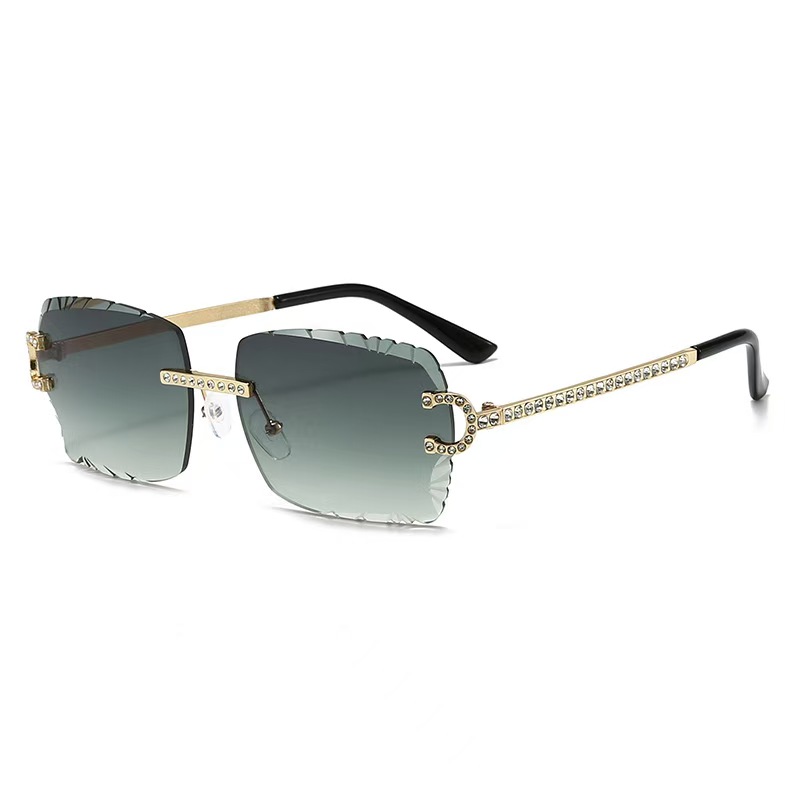 Fashion Rimless Square Sunglas - огляд і ціна Vintage Fashion Images