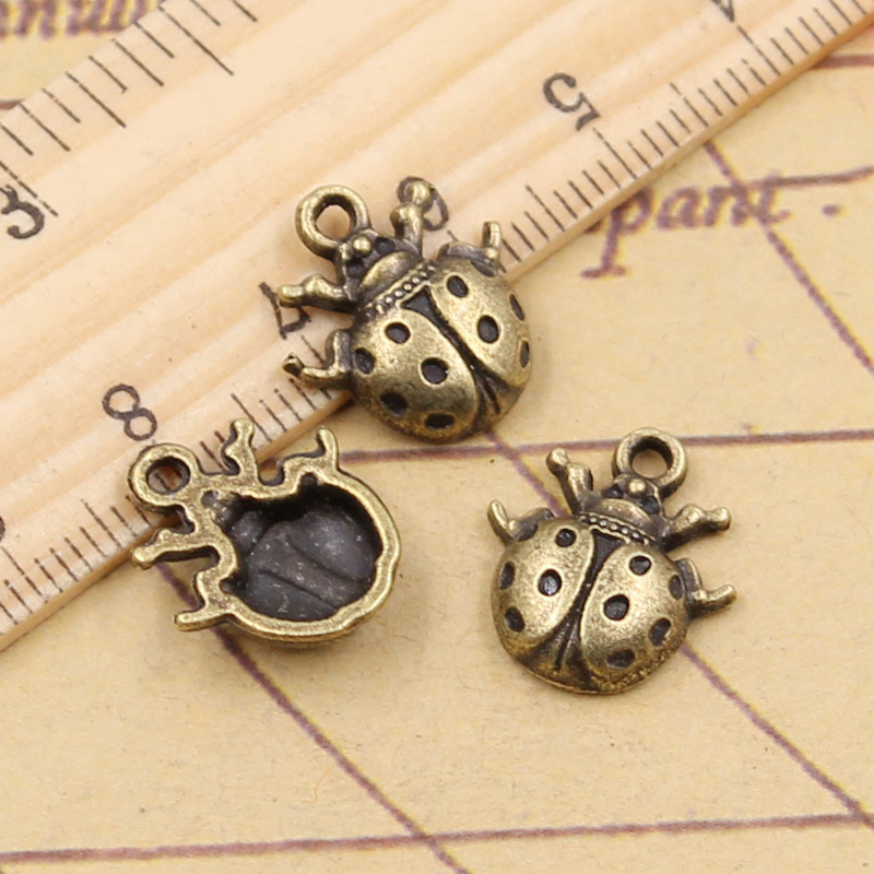 20pcs Charms Ladybug Bug 16x14 - огляд і ціна Vintage Fashion Bug