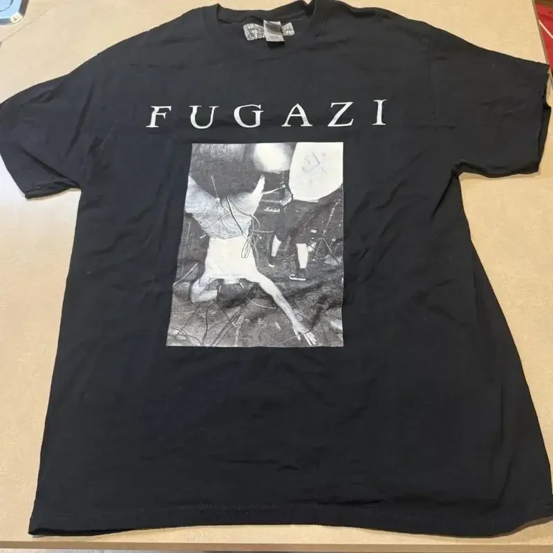 Rare Fugazi Vintage Style 90’s - огляд і ціна Band Tee Faded 90S
