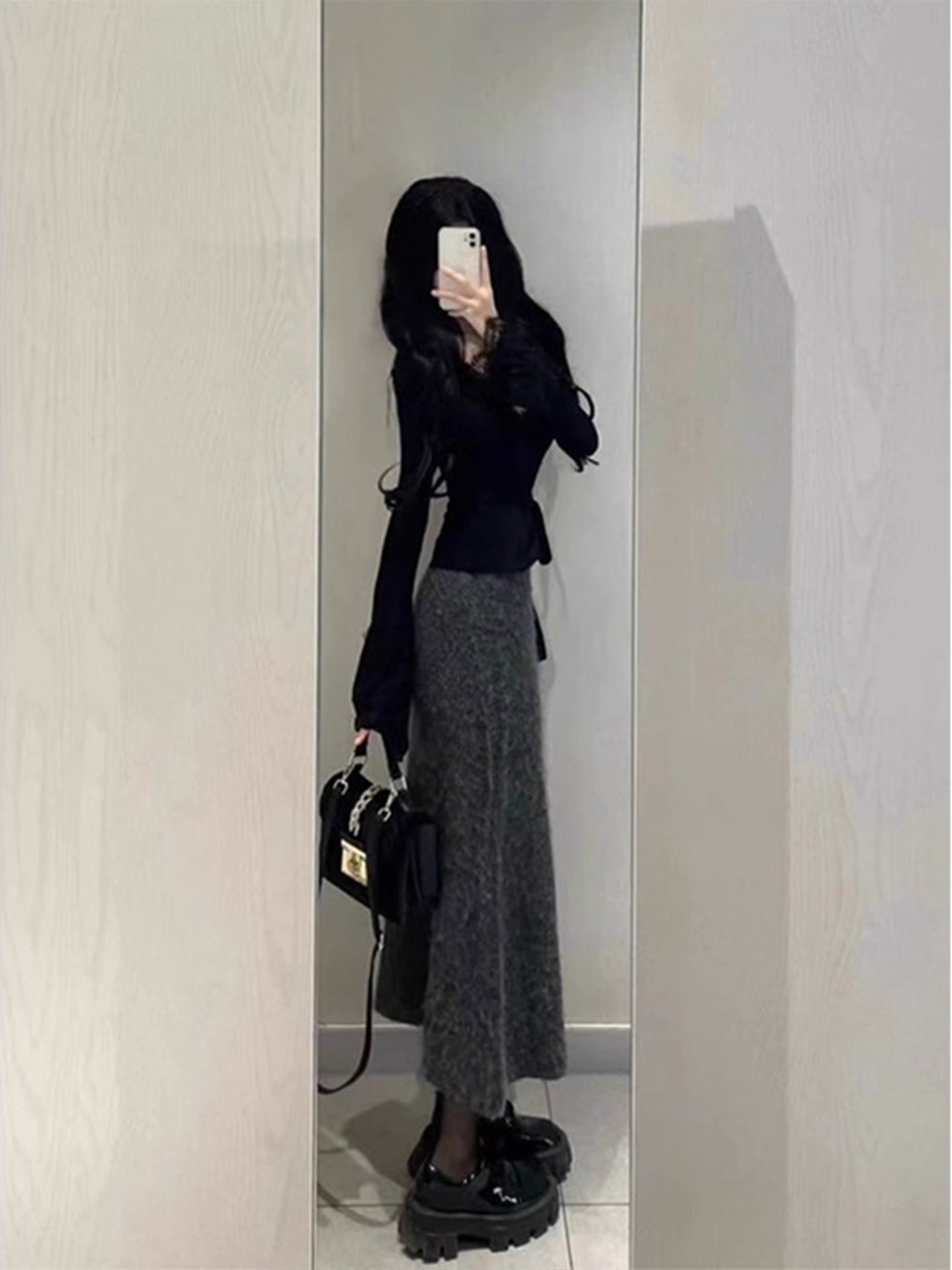 Large Size Vintage Knitted Gre - огляд і ціна Vintage Fashion Pieces