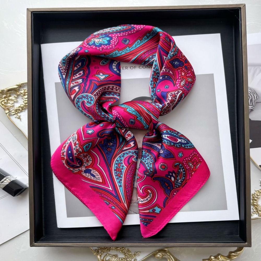 New Luxury Print Imitation Sil - огляд і ціна Vintage Fashion Hijab