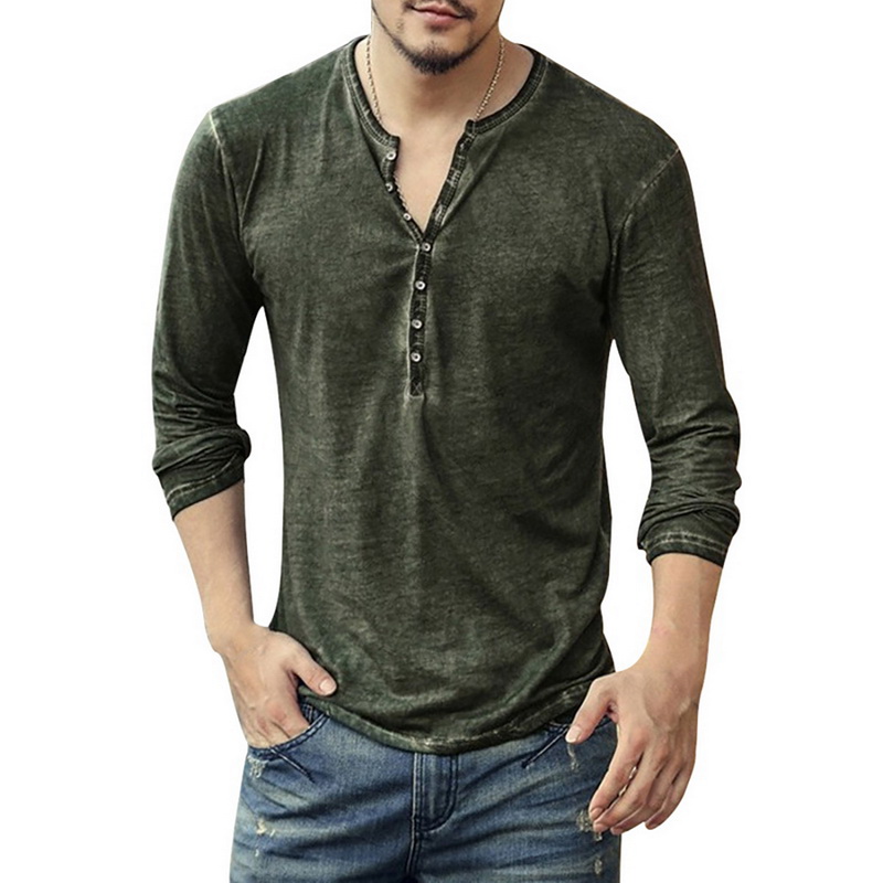 Vintage Distressed Men's V-Nec - огляд і ціна Vintage Fashion Looks