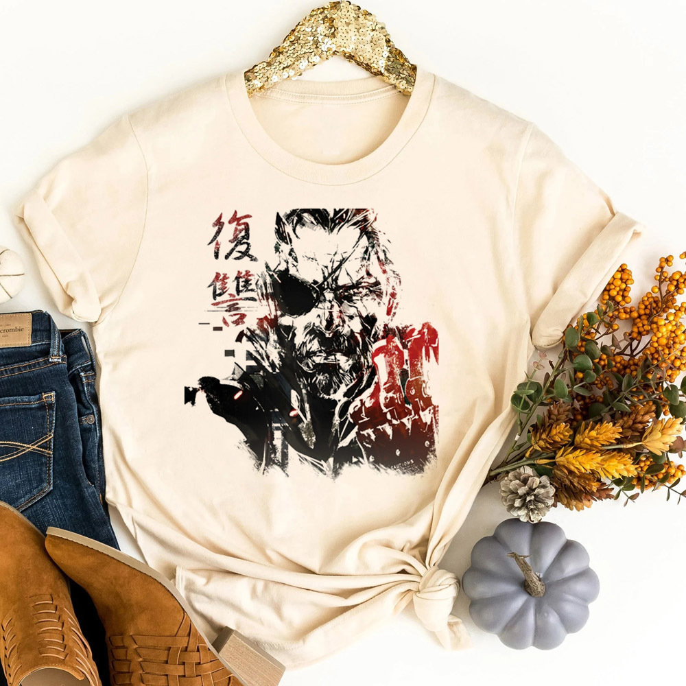 Metal Gear Solid tshirt teen c - огляд і ціна Vintage Fashion For Sale