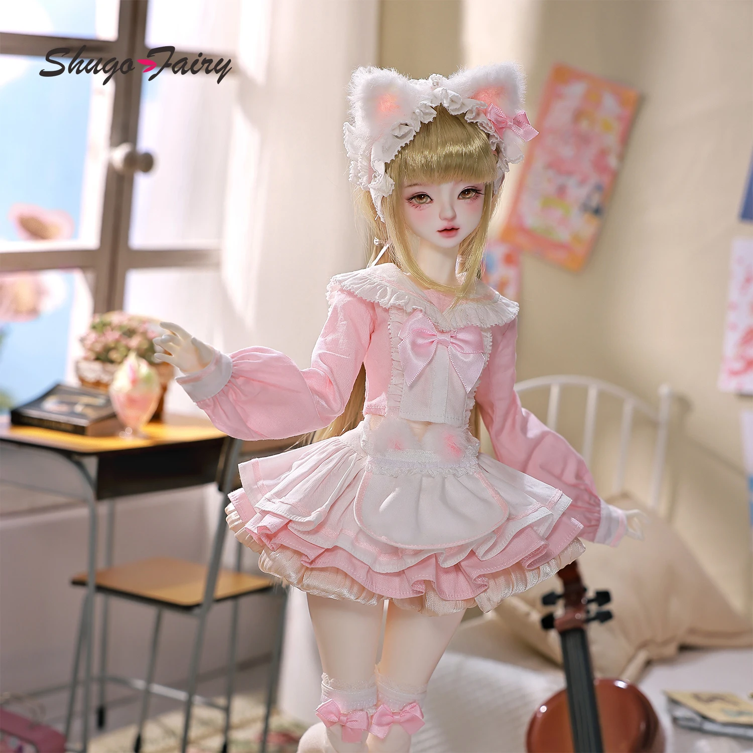 Liano CD Bjd Doll 1/4 Head Bar - огляд і ціна Vintage Fashion Doll