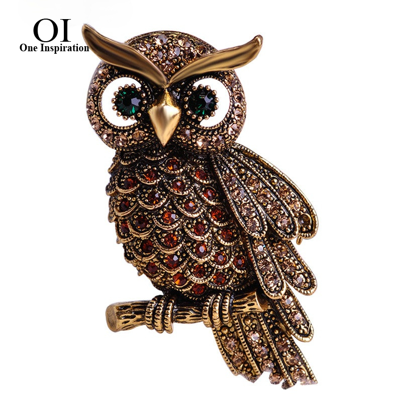 BUCOMEOI Large Bird Owls Vinta - огляд і ціна Vintage Fashion Hijab