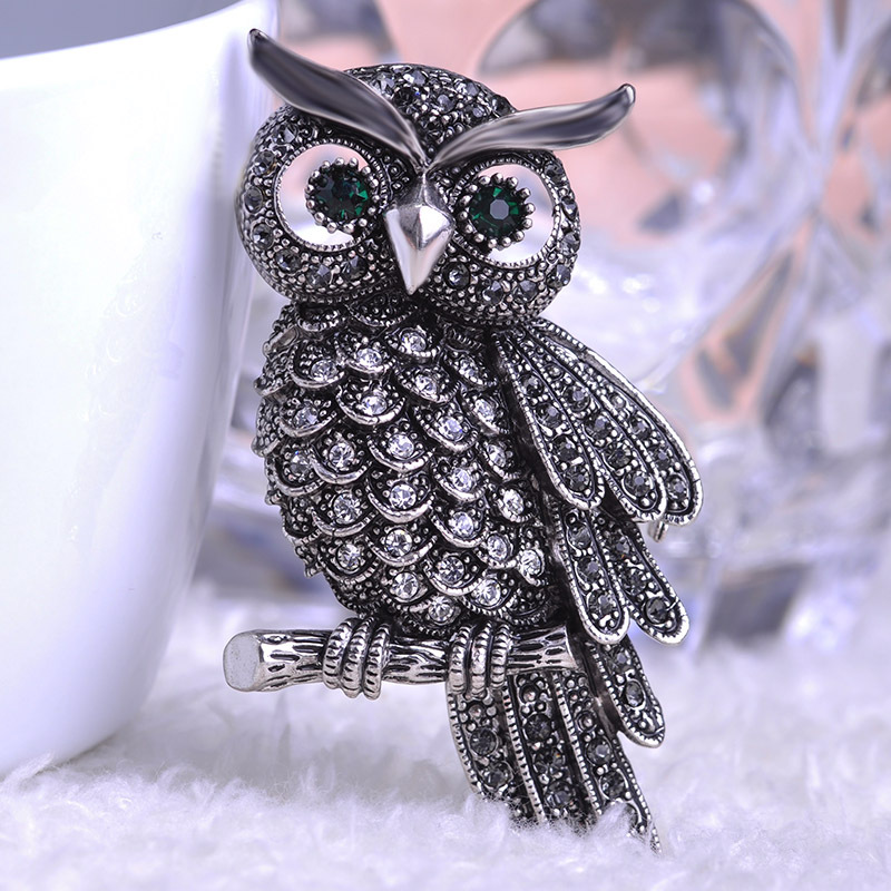 BUCOMEOI Large Bird Owls Vinta - огляд і ціна Vintage Fashion Hijab