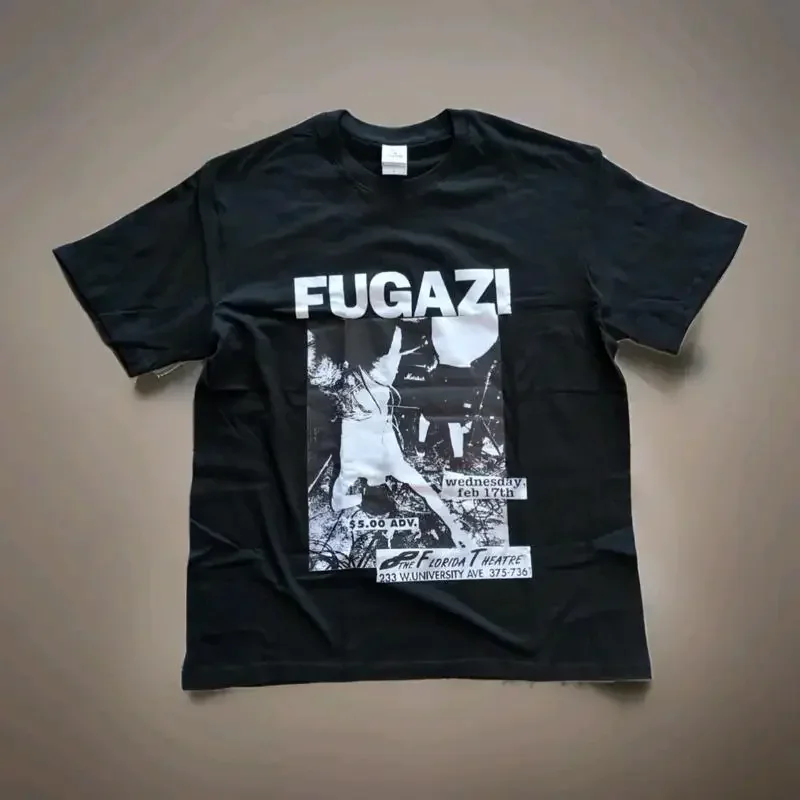 Fugazi Vintage Reprint 90’s Pu - огляд і ціна Band Tee Faded 90S