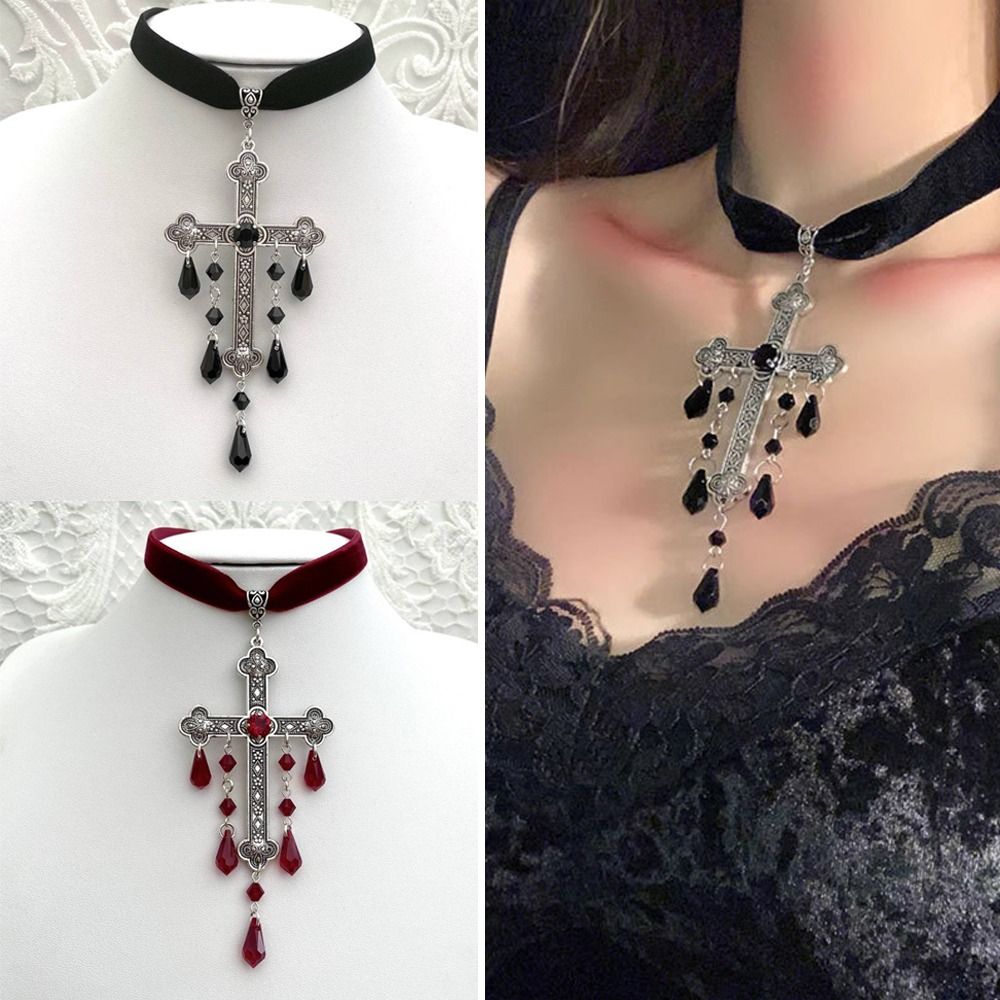 Retro Style Large Cross Pendan - огляд і ціна Vintage Fashion Looks