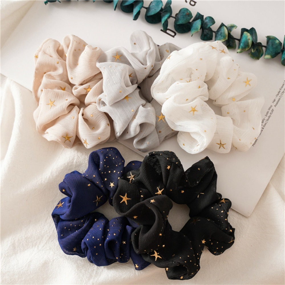 1/5pcs Print Scrunchie Dreamy  - огляд і ціна Vintage Fashion Looks