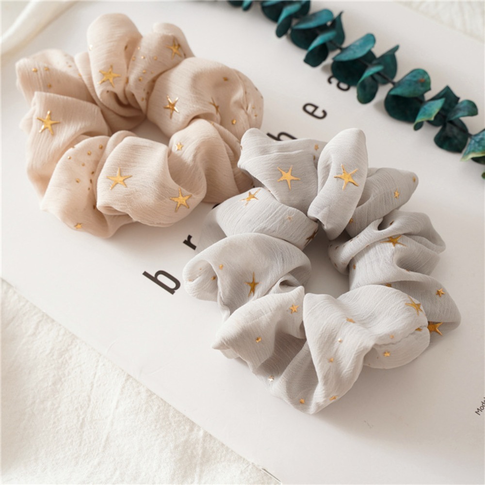 1/5pcs Print Scrunchie Dreamy  - огляд і ціна Vintage Fashion Looks