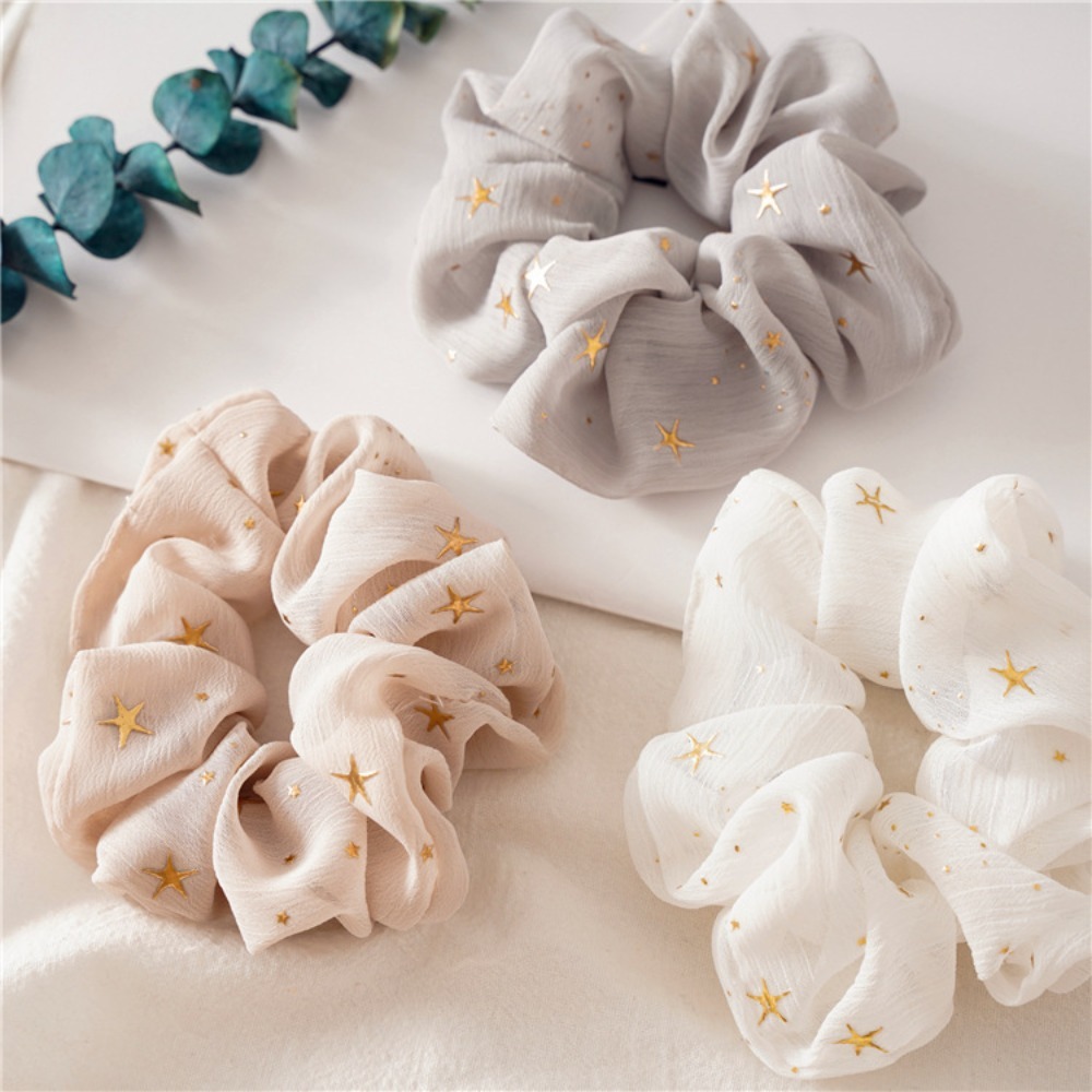1/5pcs Print Scrunchie Dreamy  - огляд і ціна Vintage Fashion Looks